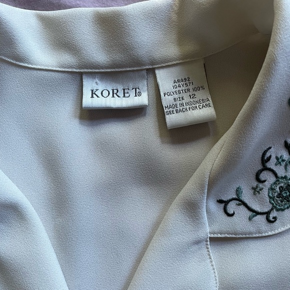 Gorgeous Vintage Embroidered Koret Blouse - Picture 3 of 7